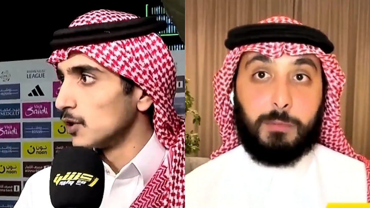 محمد المنجم يرد على الدهش بشأن شعبية الدرعية والشباب .. فيديو