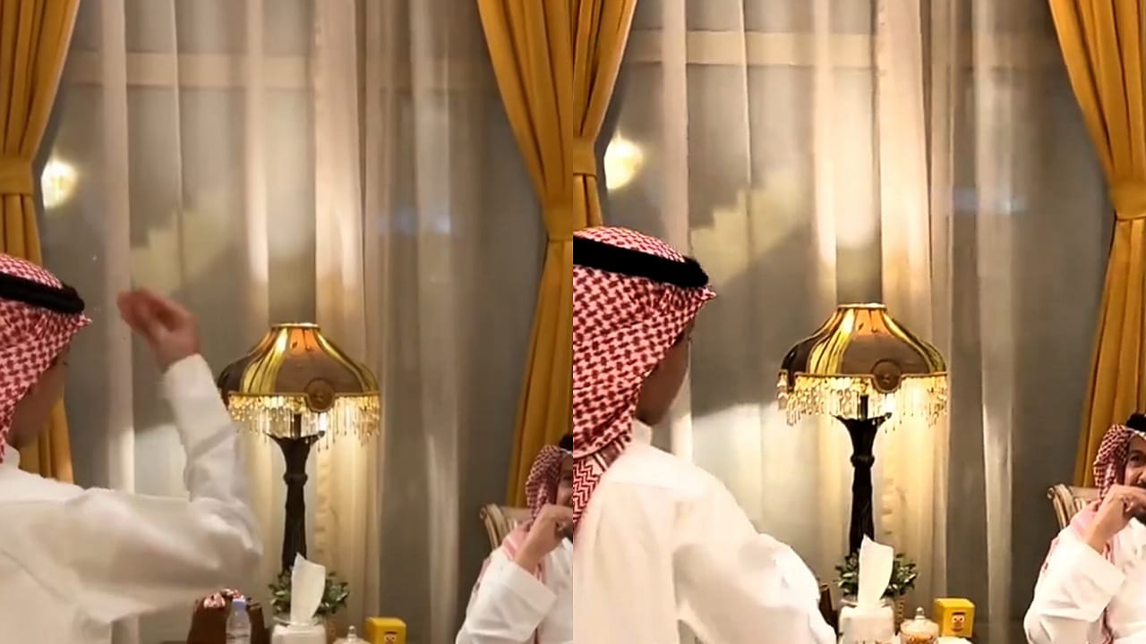 طفل يُهدي قصيدة لوالده بمناسبة العيد .. فيديو