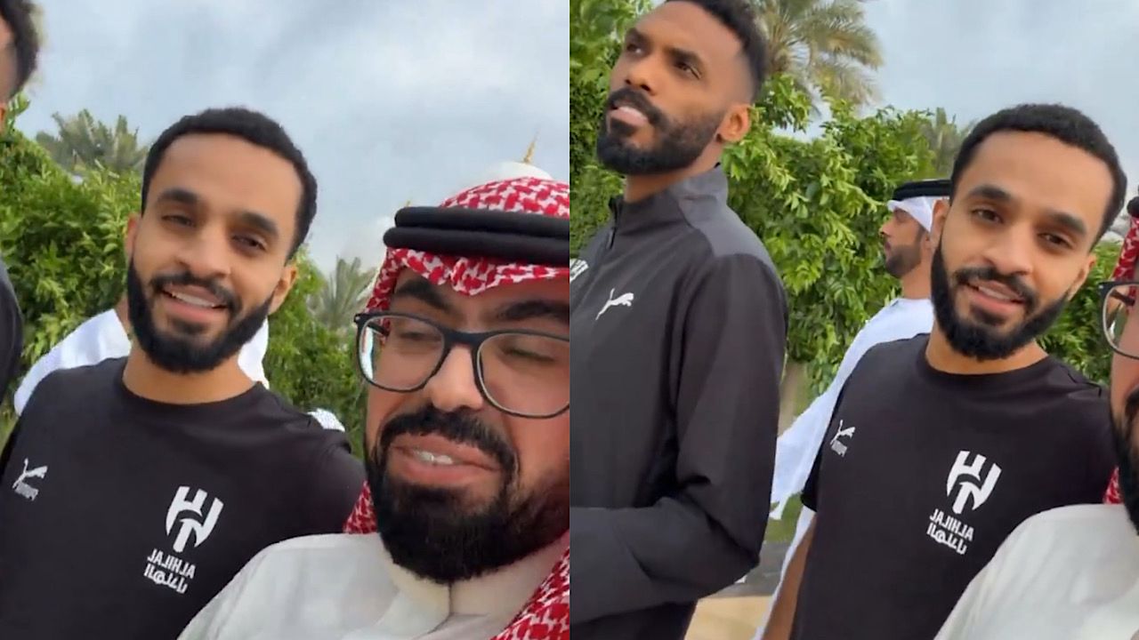البريك وجحفلي يصفان شعورهما بتجربة العيد خارج المملكة .. فيديو