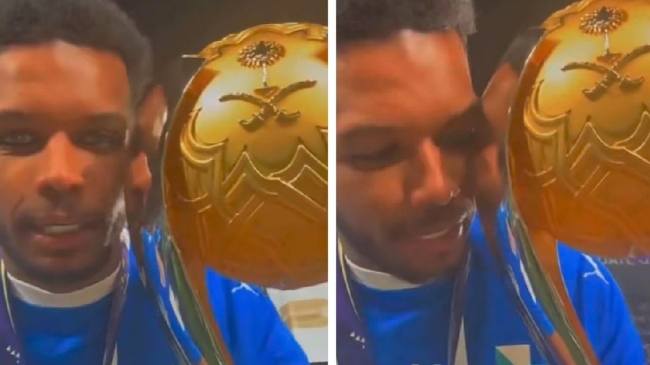 البليهي يتحدث مع الكأس الذهبي بعد فوز فريقه .. فيديو