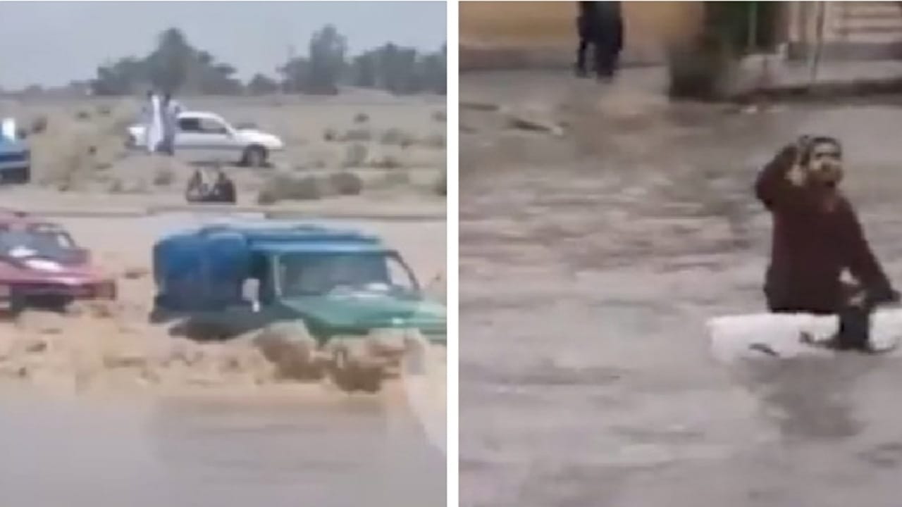 مصرع 18 شخصاً في فيضانات إقليم بلوشستان بـ إيران .. فيديو