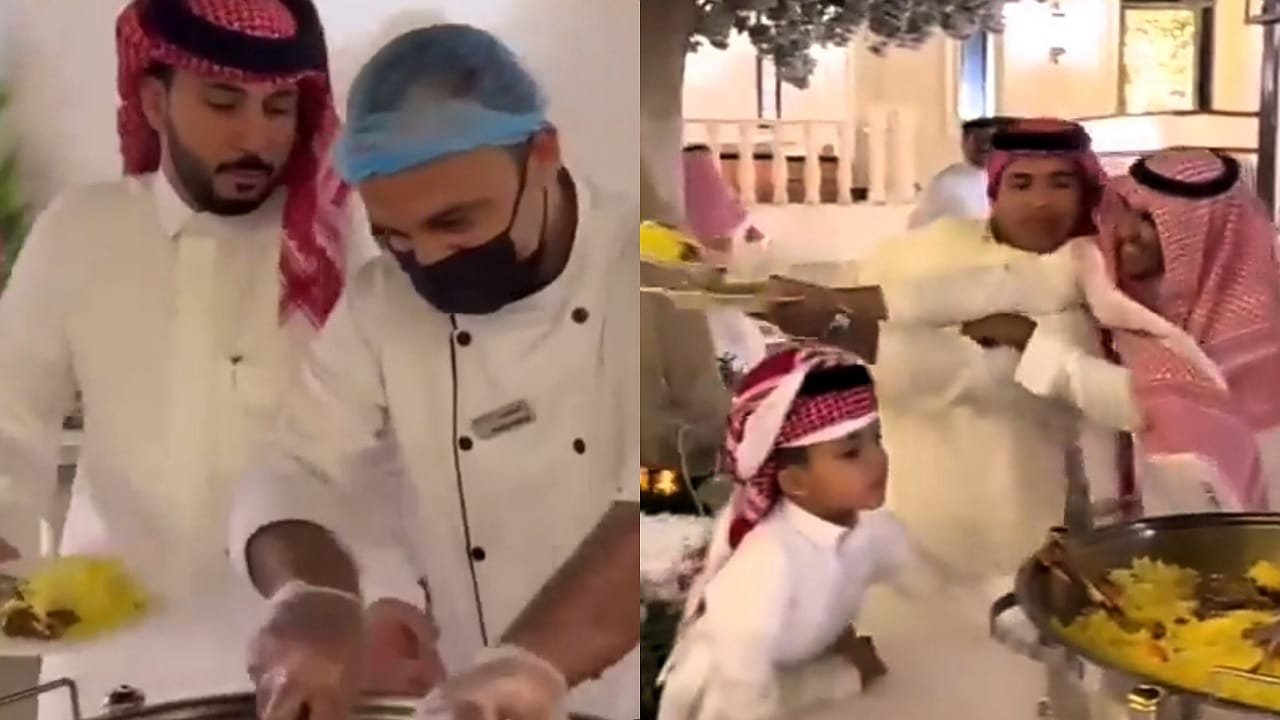 غازي الذيابي يحتفل مع قروبه بعيد الفطر المبارك .. فيديو