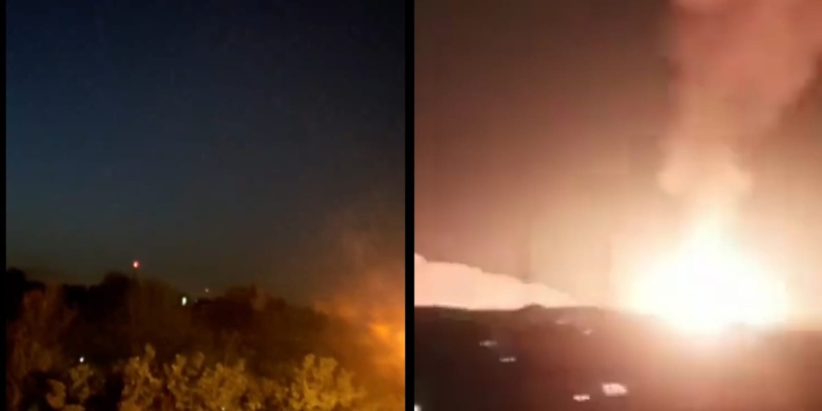 توقف الحركة الجوية بعد سماع دوي انفجارات في أصفهان .. فيديو