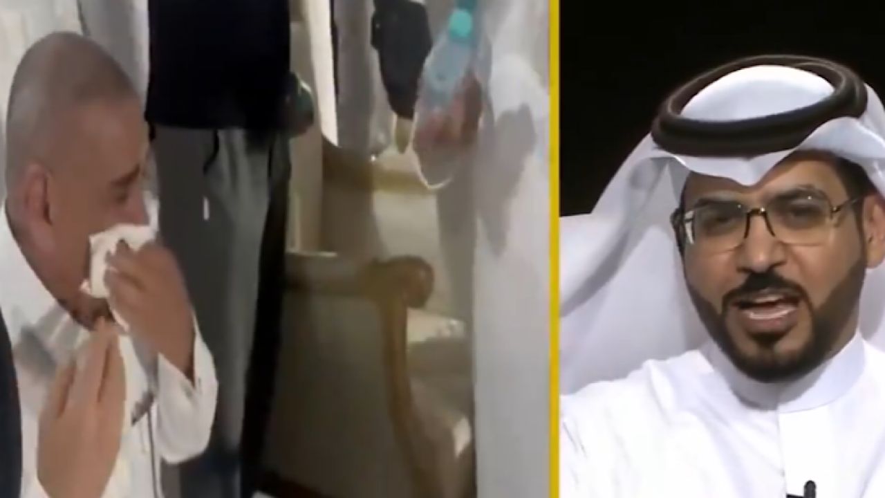 الداود يعلق على دموع رئيس الخلود بعد صعود فريقه .. فيديو