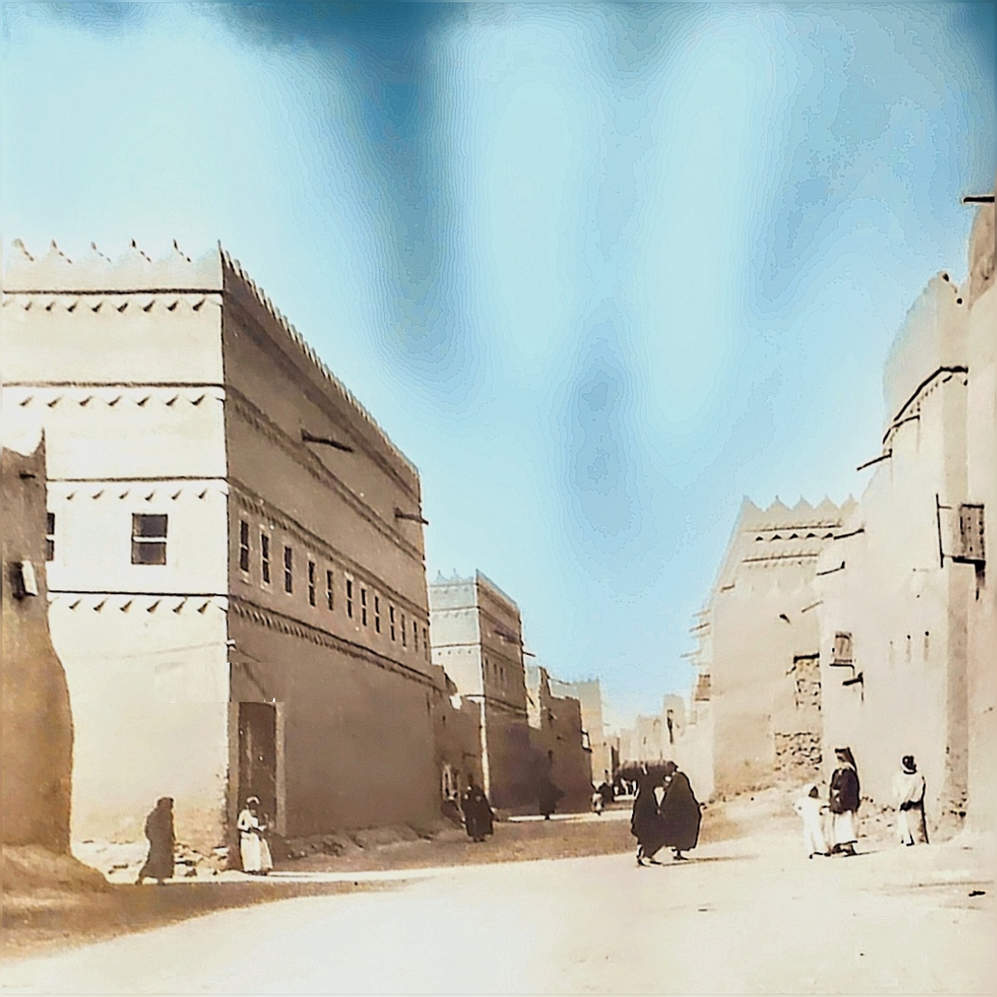 صورة من الحياة في الرياض قبل 85 عام