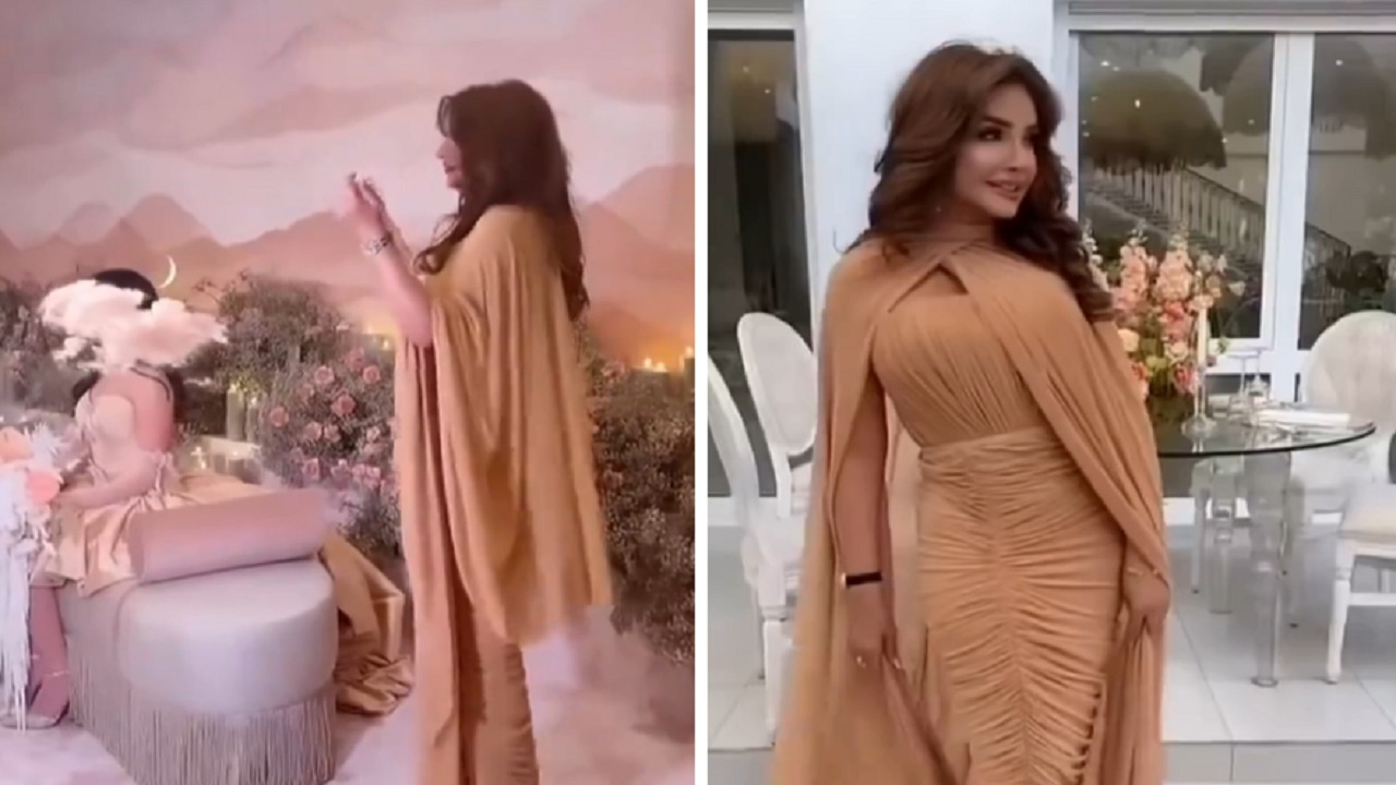 حنان دشتي ترقص في عقد قران ابنتها.. فيديو