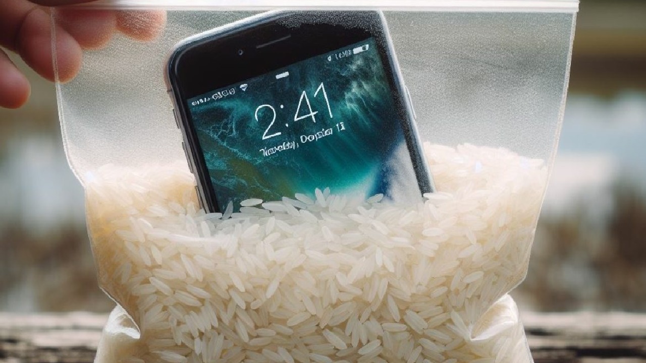 خبير تقني : احذروا وضع الهاتف في كيس أرز لتجفيفه.. فيديو