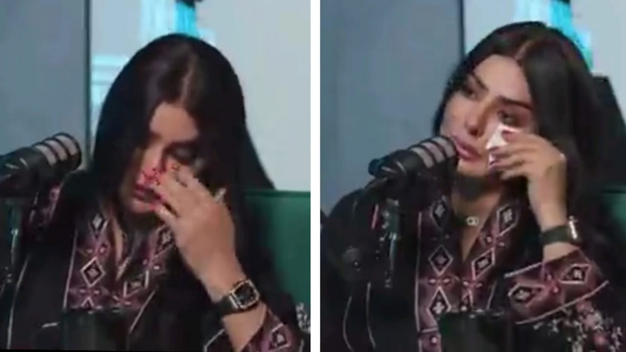 ريم عبدالله تنهار من البكاء أثناء حديثها عن ابنها .. فيديو