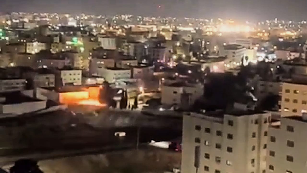 لحظة تفجير الأمن الأردني المتفجرات التي عثر عليها في القويسمة .. فيديو