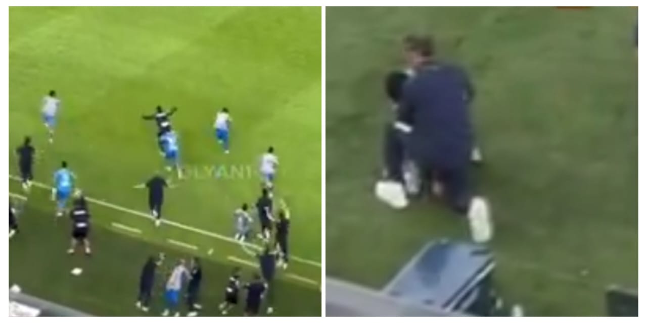 ردة فعل سلمان الفرج لحظة حسم بطولة كأس الملك .، فيديو