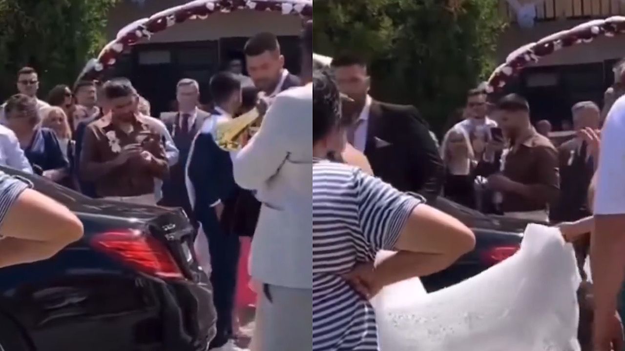 ميتروفيتش يحضر حفل زفاف شقيقه بسميديريفو .. فيديو