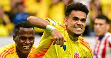 كولومبيا تحقق فوزًا صعبًا على بارغواي