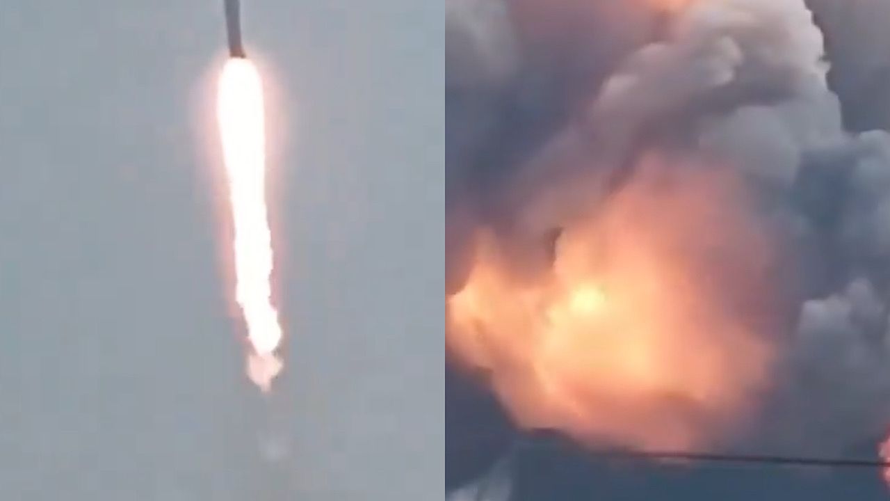 تحطم صاروخ صيني بعدما انطلق بالخطأ خلال اختباره.. فيديو