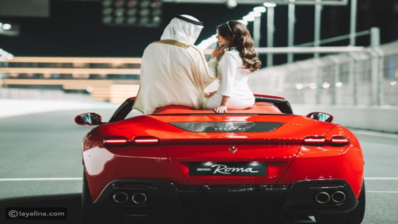 زفاف عروس سعودية في حلبة سباق الفورمولا 1