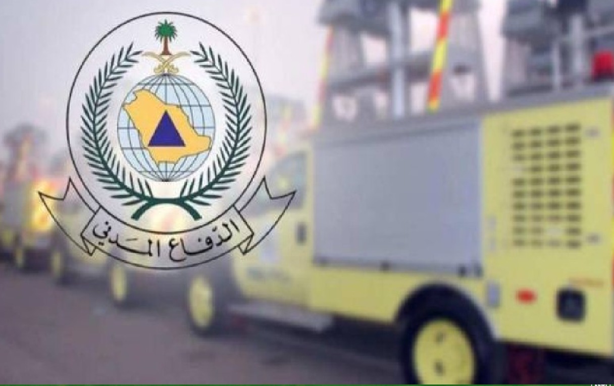 الدفاع المدني يباشر حريقًا في حشائش بالمدينة المنورة