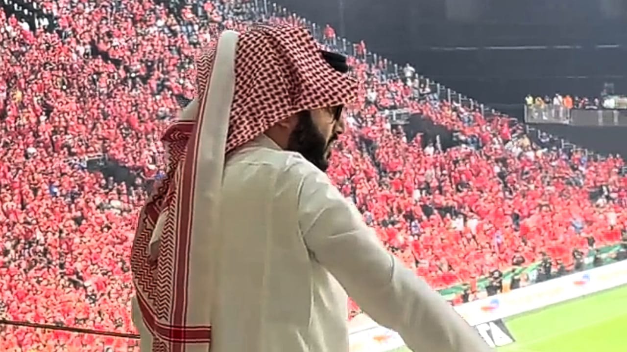 تركي آل الشيخ يتفاعل مع مجريات كأس السوبر الإفريقي .. فيديو