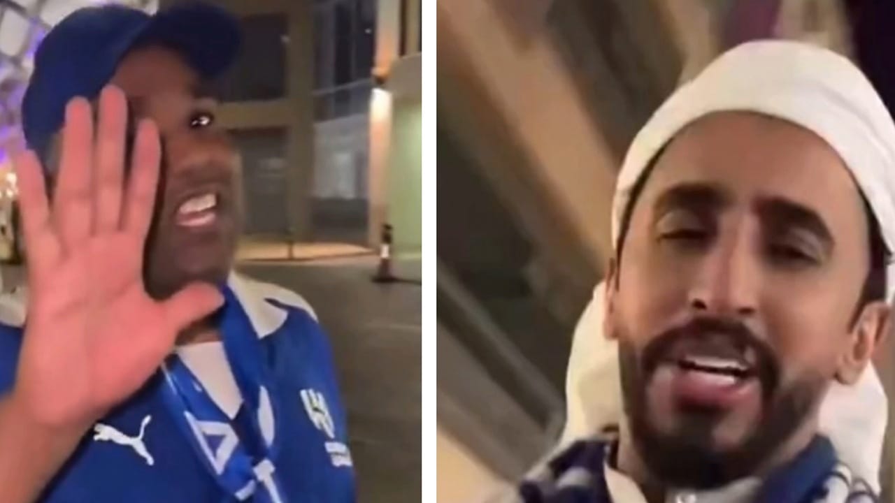 ردة فعل جماهير ‎الهلال مع لاعب العين السابق بعد الفوز بخماسية.. فيديو