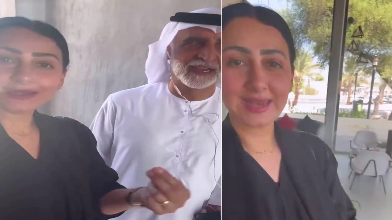 هيفاء حسين لـ&#8221;زوجها&#8221;: أنا اليوم المفروض اسوي احتفال لأنك طالع معي كوفي.. فيديو