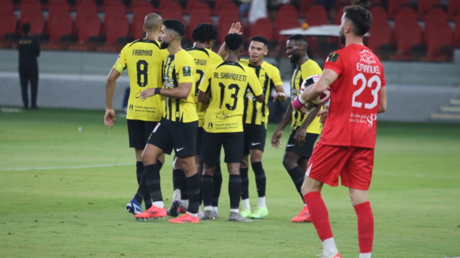 الإتحاد يفوز على الجندل بثنائية في كأس الملك .. فيديو وصور