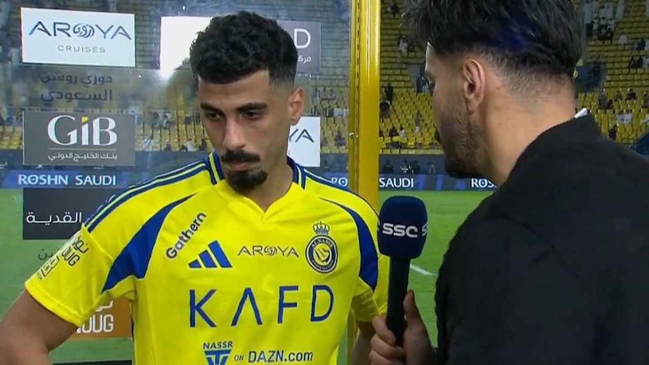 لاجامي يعلق على حظوظ النصر في تحقيق الدوري .. فيديو