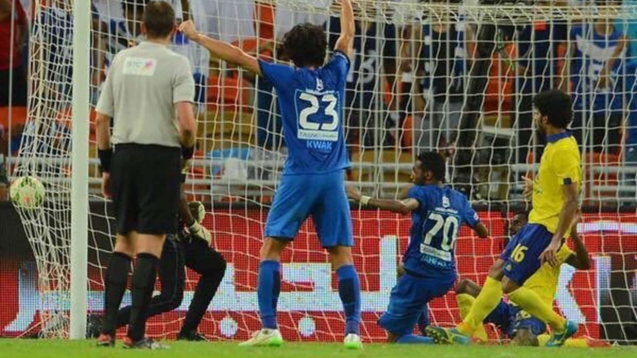 جحفلي يكشف تفاصيل هدفه التاريخي في نهائي كأس الملك 2015.. فيديو