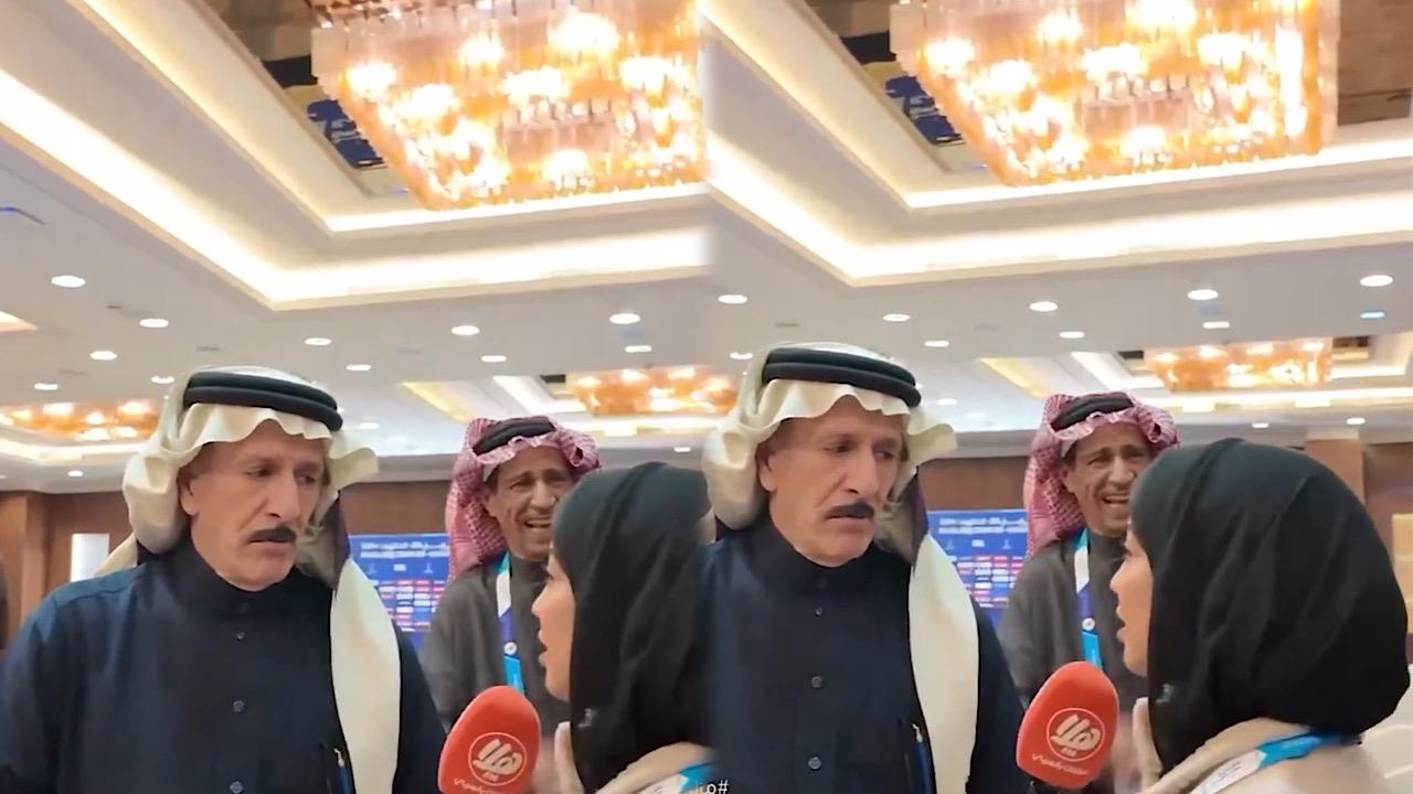 مذيعة عمانية تتحدى إبراهيم الفريان .. فيديو