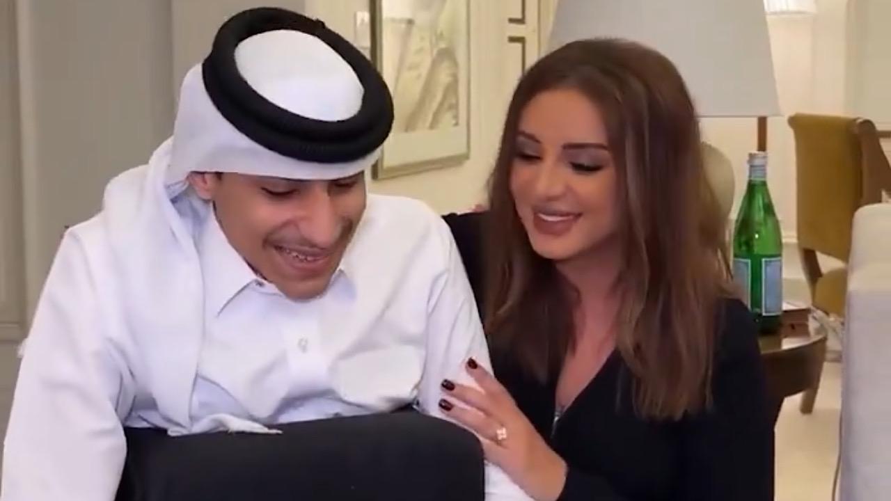 أنغام لـ غانم المفتاح: انت مصدر إلهامي .. فيديو