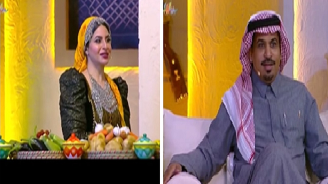 الشيف نورة عسيري تمازح مشاري المخلفي: أبشرك اليوم فيه عيشة تأكلها.. فيديو