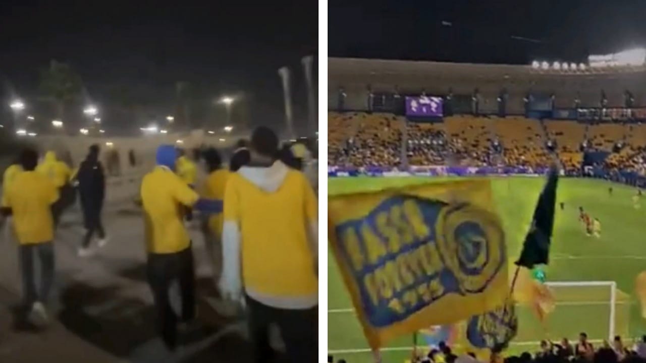 جماهير النصر تردد اسم الهلال بعد نهاية لقاء السد.. فيديو