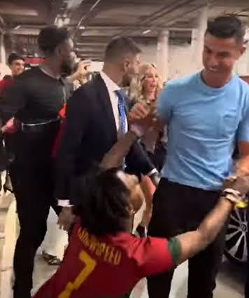 رد رونالدو على سبيد ثاني أكثر تعليق إعجابا على إنستغرام بـ2.3 مليون لايك