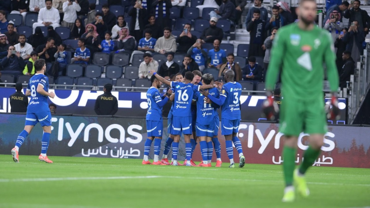 الهلال يدخل التاريخ بالهدف رقم 1000