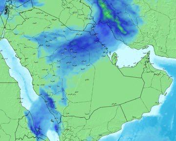 الحصيني: استمرار الحالة الممطرة السادسة بأمطار معظمها خفيفة