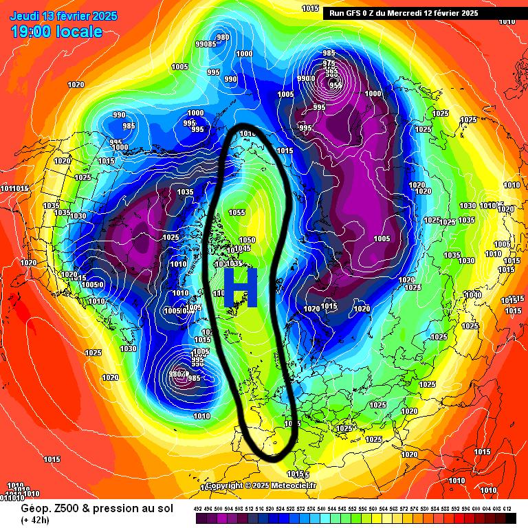 العصيمي: انقسام الدوامة القطبية إلى قسمين في حدث جوي ملفت