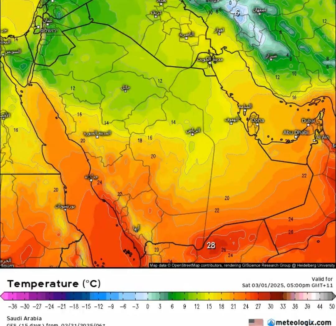الجهني: موجة باردة صفرية تضرب شمال المملكة مطلع الأسبوع