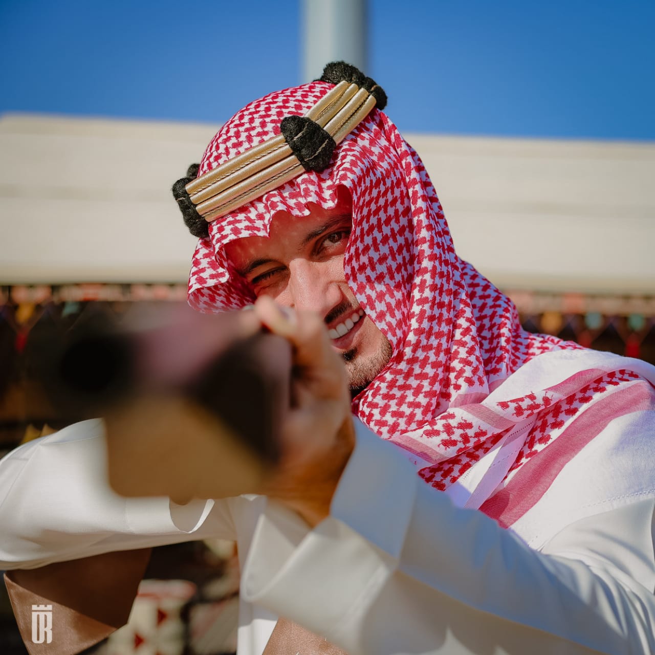 السومة يشارك في احتفالات يوم التأسيس .. صور