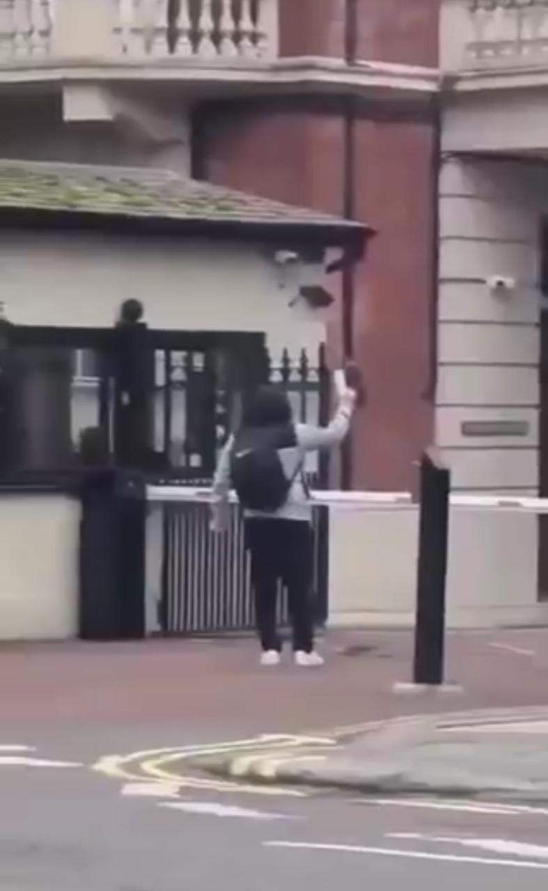 طعن رجل حاول حرق القرآن الكريم على يد أحد المارة .. فيديو