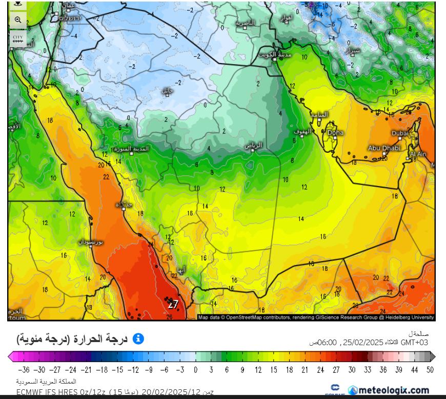 الحصيني: برد 10 هذا العام شديد البرودة ويوافق إجازة الطلاب