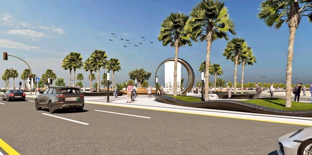 تصاميم مقترحة لتطوير وتجميل تقاطع طريق الأمير محمد بن فهد ..صور
