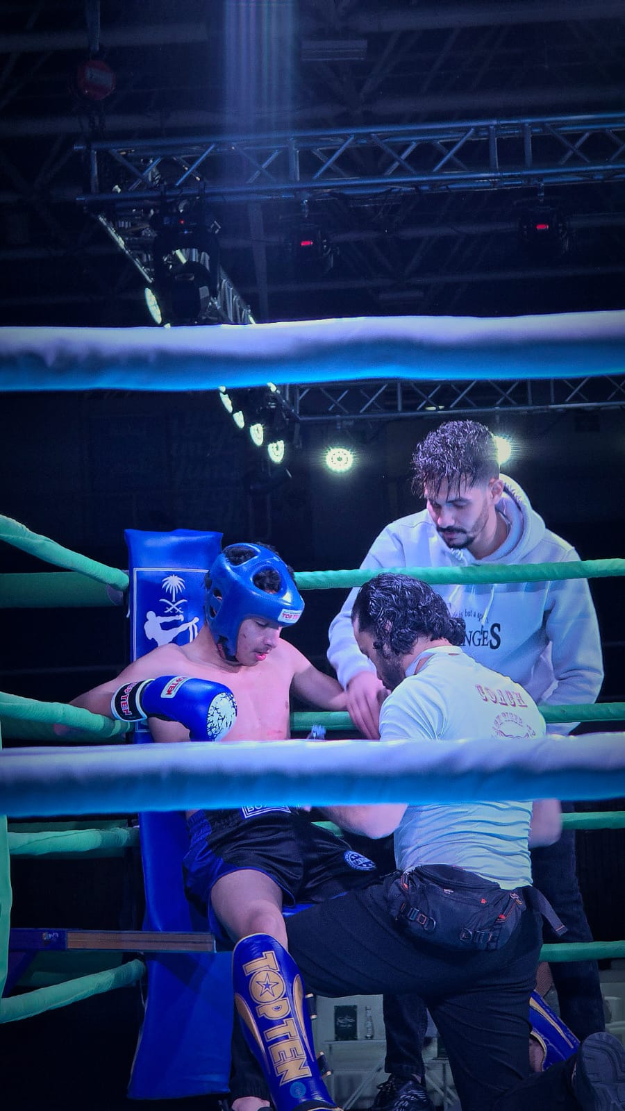 تكريم الفائزين في بطولة المملكة المفتوحة للملاكمة