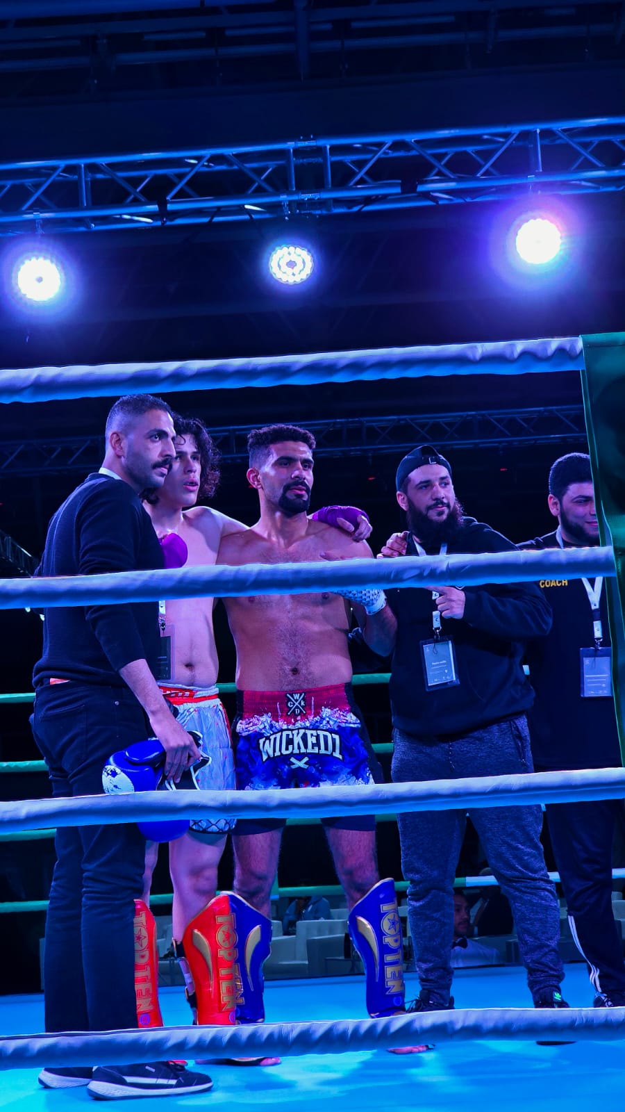 تكريم الفائزين في بطولة المملكة المفتوحة للملاكمة