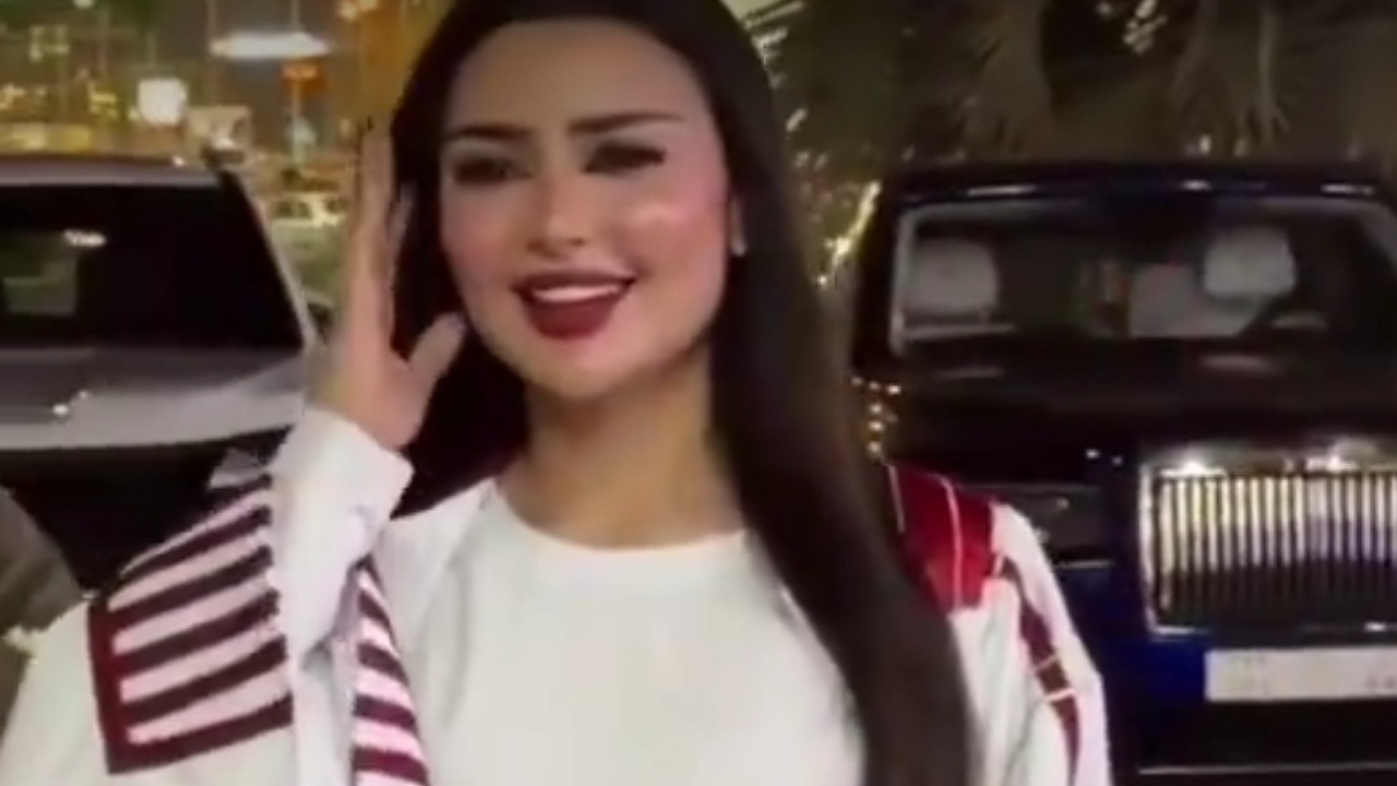 مروج الرحيلي تتألق بالزي الجيزانى في افتتاح ماتش بجازان ..فيديو