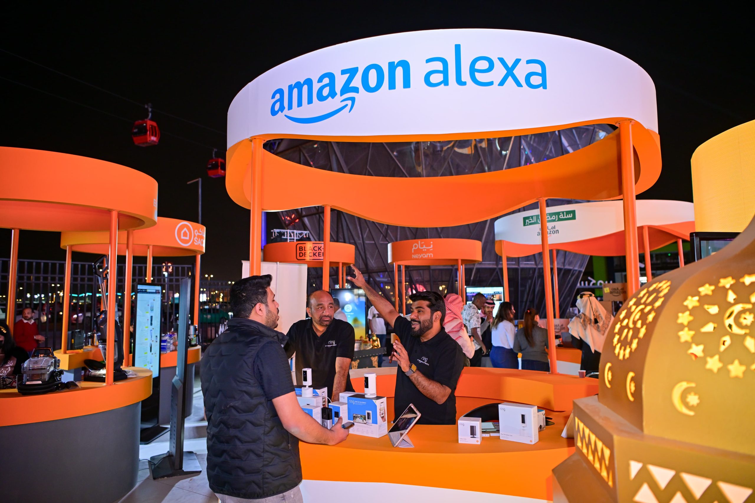 أمازون السعودية تقيم جناح خاص في البوليفارد سيتي بمناسبة يوم التأسيس.. صور