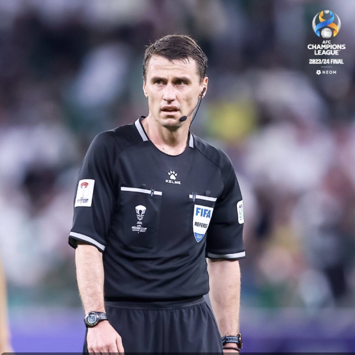 طاقم تحكيم أوزبكي يقود قمة النصر والاستقلال في دوري أبطال آسيا