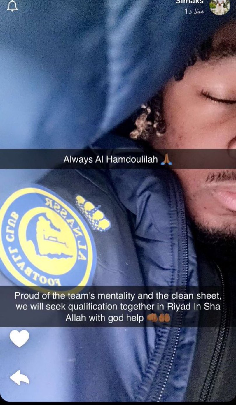محترف النصر: فخورون بعقلية الفريق وسنسعى للتأهل في الرياض