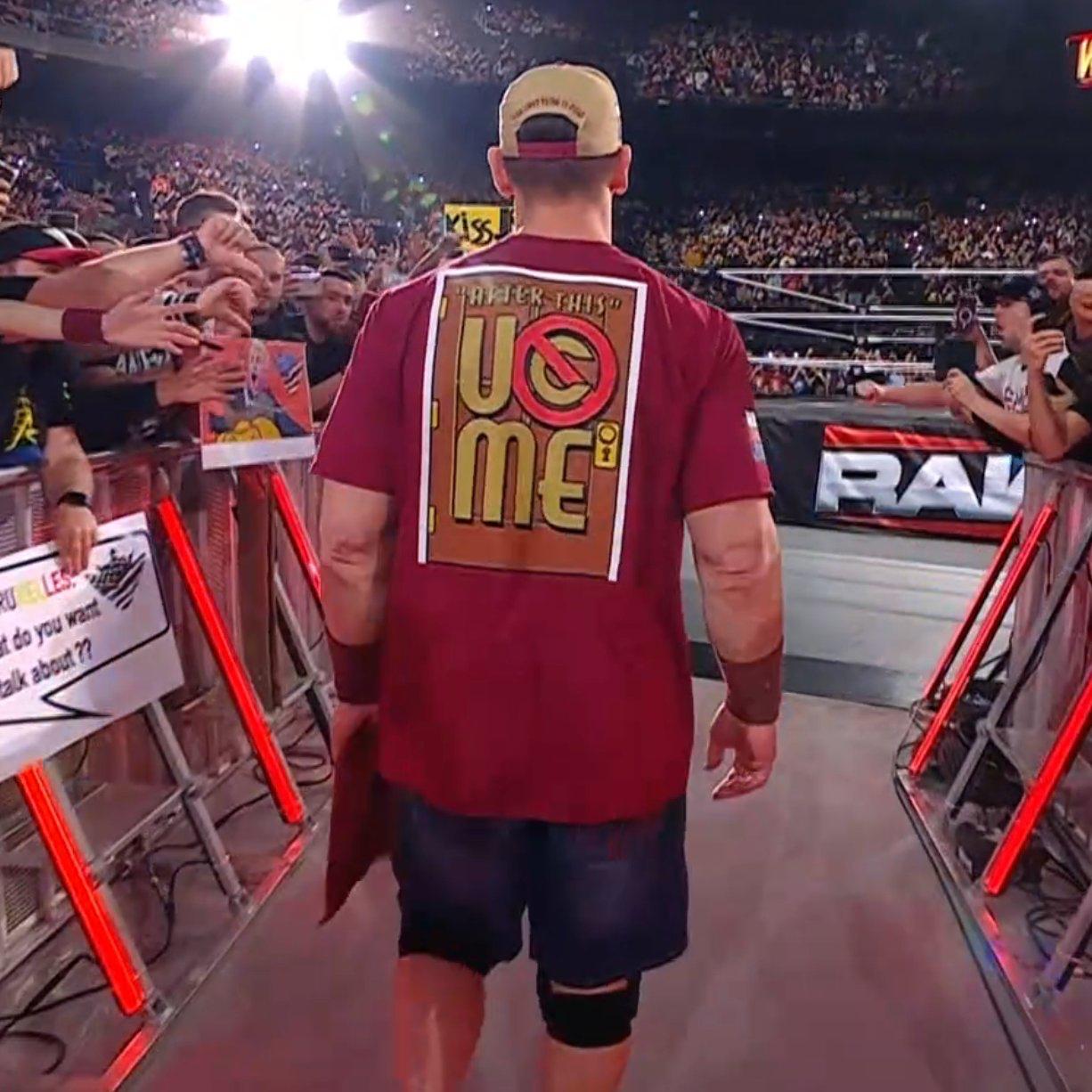  جون سينا يصدم جمهور WWE بكلمة صادمة .. فيديو