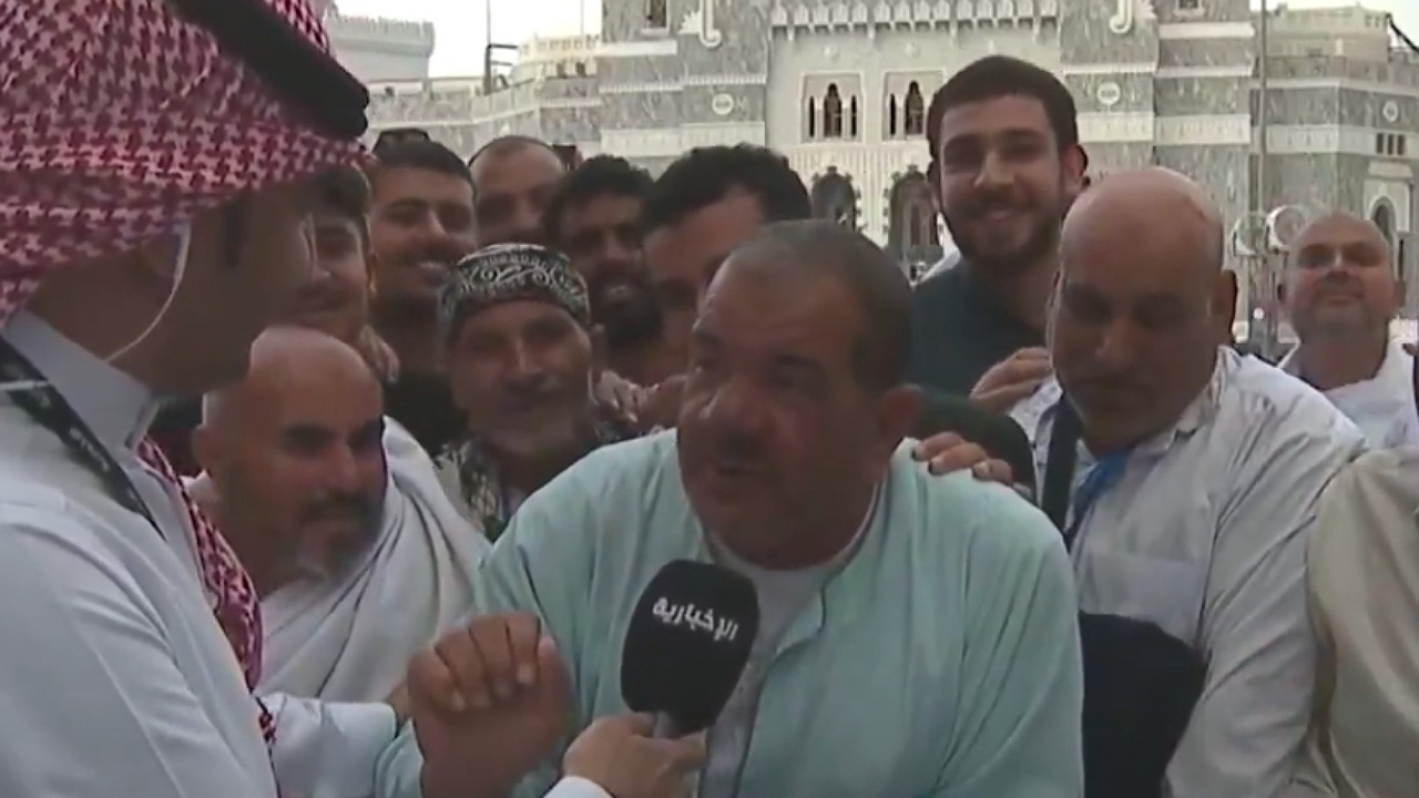 معتمر مصري: دخلت المستشفى بالمملكة وعالجوني مجاناً بشكل سريع ..فيديو