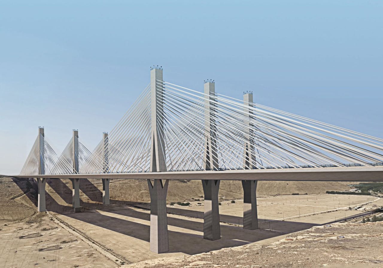 مشروع تطوير الجسر المعلق في الرياض يسابق الزمن