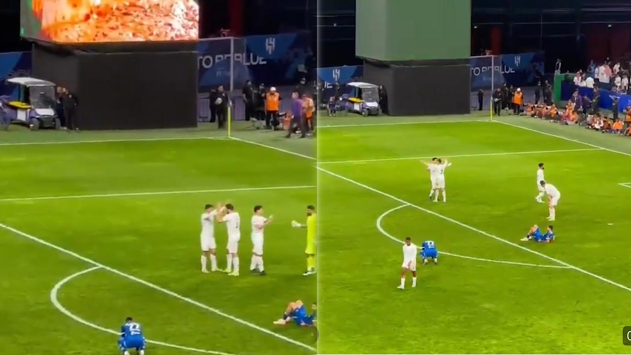 حُزن مالكوم وميتروفيتش بعد تعادل الهلال.. فيديو