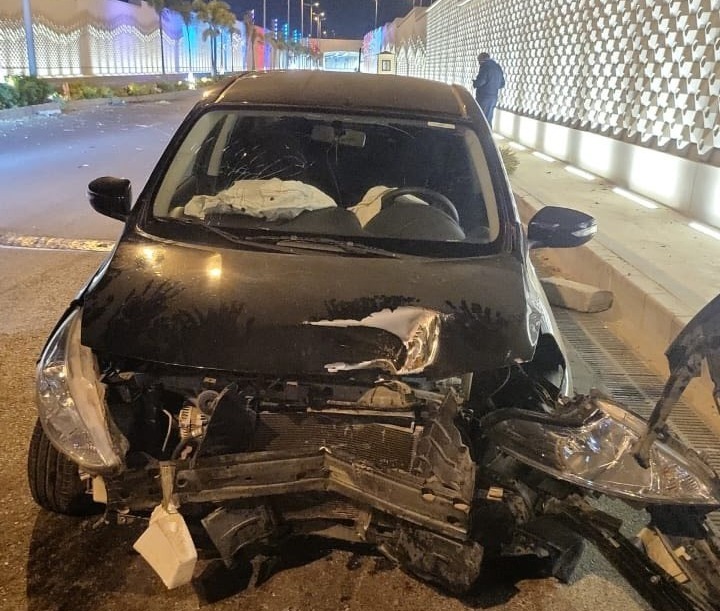 إعلامية مصرية تتعرض لحادث مروع.. صور