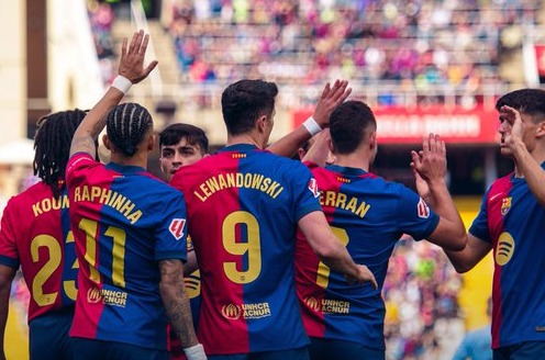 برشلونة يحقق فوزا مثيرا على سيلتا فيجو